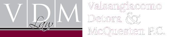VDM Law | Valsangiacomo Detora & McQuesten P.C.